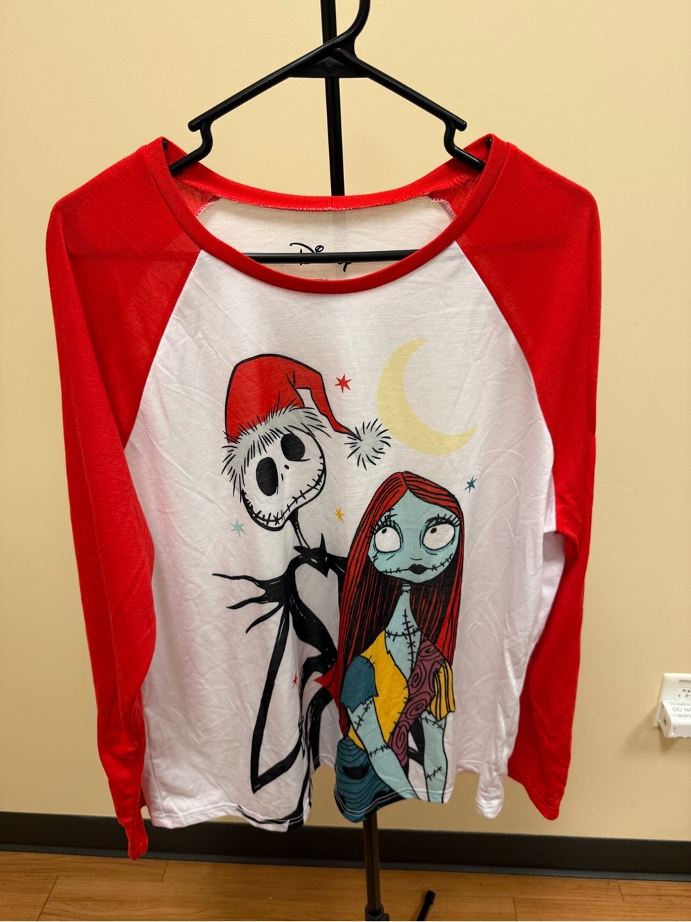 Disney Jack and Sally Skellington Long Sleeve Tee - XXL